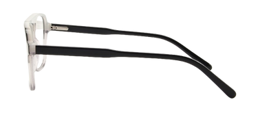 Men Access Eyeglasses: Kai Black/Grey - SpecSMART Eye Clinic (Side View)